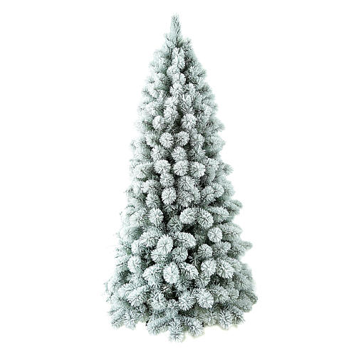 Árvore de Natal 210 cm Flocado PVC Nordend Winter Woodland 1