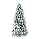 Christmas tree 240 cm Frosted PVC Nordened Winter Woodland s1