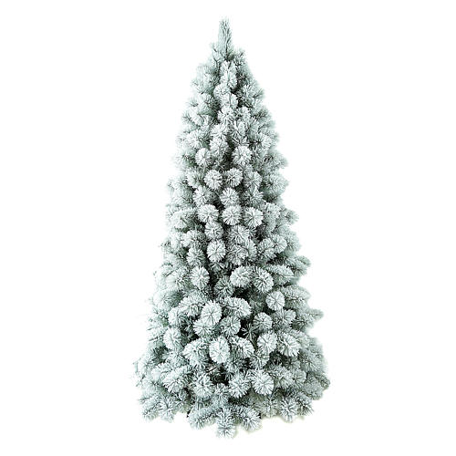 Albero di Natale 270 cm Floccato Pvc Nordend Winter Woodland 1