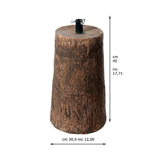 Christmas tree trunk base 150-180 cm Winter Woodland 3