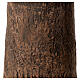 Christmas tree trunk base 180-210 cm wood effect Winter Woodland resin s5