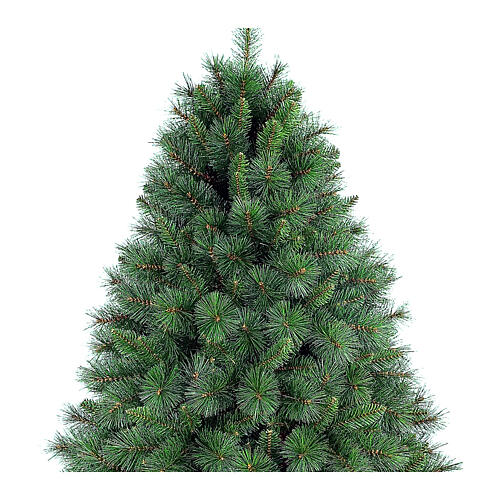 Albero Natale 240 cm Lyskamm verde PVC Winter Woodland 3