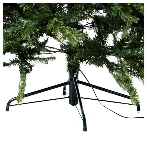 Dunant Slim Winter Woodland Christmas tree, 180 cm, green poly, 392 LED lights 11