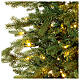 Dunant Slim Winter Woodland Christmas tree, 180 cm, green poly, 392 LED lights s4