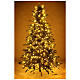 Dunant Slim Winter Woodland Christmas tree, 180 cm, green poly, 392 LED lights s6