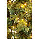 Dunant Slim Winter Woodland Christmas tree, 180 cm, green poly, 392 LED lights s9