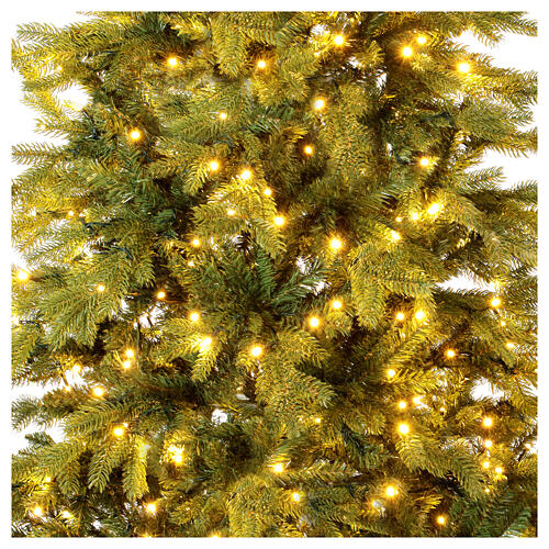 Árbol de Navidad 180 cm Poly Dunant Slim verde 392 led Winter Woodland 7