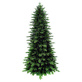 Albero di Natale 180 cm Poly Dunant Slim verde 392 led Winter Woodland