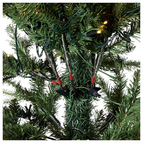 Dunant Slim Winter Woodland Christmas tree, 210 cm, green poly, 568 LED lights 6