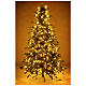 Dunant Slim Winter Woodland Christmas tree, 210 cm, green poly, 568 LED lights s2