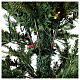 Dunant Slim Winter Woodland Christmas tree, 210 cm, green poly, 568 LED lights s6