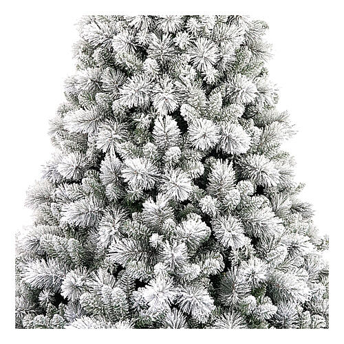 Árbol Navidad pvc Flocado Grober 180 cm Winter Woodland 2