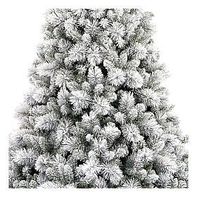 Albero Natale pvc Floccato Grober 180 cm Winter Woodland