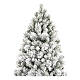 PVC Flocked Grober Christmas tree by Winter Woodland 210 cm s3