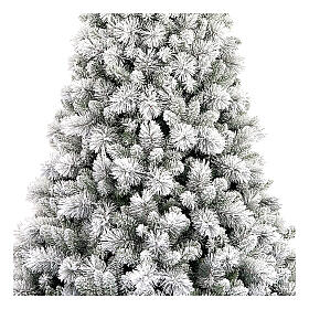 Árbol Navidad 210 cm pvc flocado Grober Winter Woodland