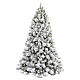 Albero Natale 210 cm pvc Floccato Grober Winter Woodland s1