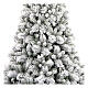 Albero Natale 210 cm pvc Floccato Grober Winter Woodland s2