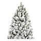 Albero Natale 210 cm pvc Floccato Grober Winter Woodland s3
