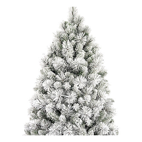 Christmas tree Grober Flocked PVC 210 cm Winter Woodland 3