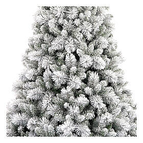 Albero Natale pvc Floccato Grober 225 cm Winter Woodland
