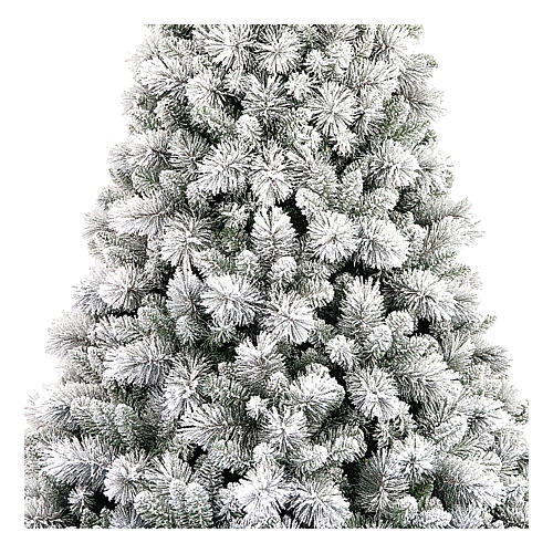 Albero Natale pvc Floccato Grober 225 cm Winter Woodland 2
