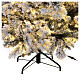 Albero Natale luci led pvc Floccato Grober 150 cm Winter Woodland s5