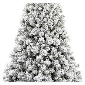 Weihnachtsbau beflockt Winter Wonderland mit LED-Lichtern, 210 cm