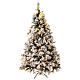 Christmas tree 225 cm LED lights PVC Flocked Grober Winter Woodland s4