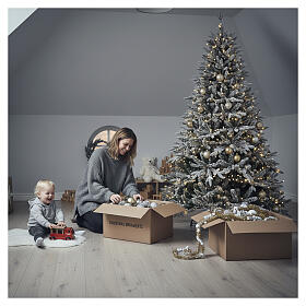 Albero di Natale 180 cm Poly verde Chaubert Winter Woodland