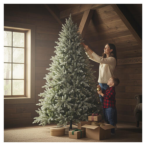 Albero di Natale 180 cm Poly verde Chaubert Winter Woodland 4