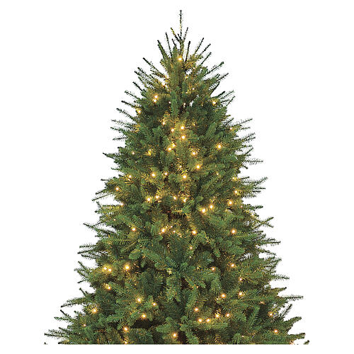 Green poly Jorasses Winter Woodland Christmas Tree of 150 cm, 224 LED lights 3