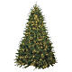 Green poly Jorasses Winter Woodland Christmas Tree of 210 cm, 544 LED lights s1