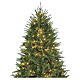 Green poly Jorasses Winter Woodland Christmas Tree of 210 cm, 544 LED lights s3