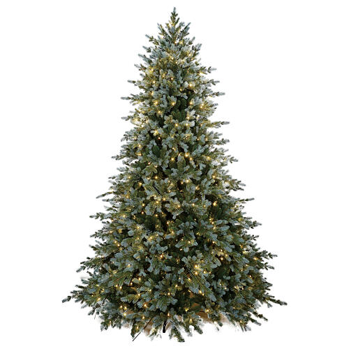 Green poly Chaubert Winter Woodland Christmas Tree, 210 cm, 664 LED lights 1