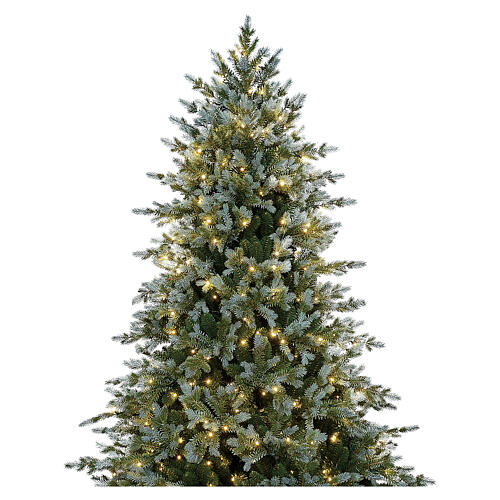 Green poly Chaubert Winter Woodland Christmas Tree, 210 cm, 664 LED lights 3