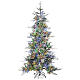 Green poly Bionnassay Winter Woodland Christmas Tree of 225 cm, 440 RGB LED lights s1