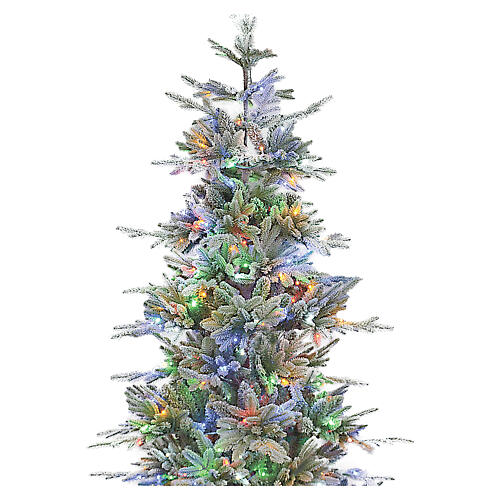 Árbol Navidad 225 cm 440 LED RGB Winter Woodland Poly Bionnassay  3