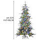 Choinka 225 cm 440 LED RGB Poly Bionnassay Winter Woodland s3