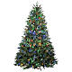 Árvore de Natal 210 cm 576 luzes LED RGB Winter Woodland polietileno Rocheuse s1