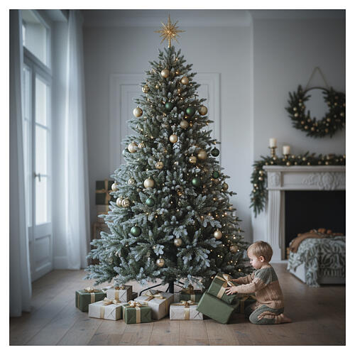 Christmas tree 270 cm Chaubert Poly green Winter Woodland 2