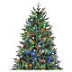 Sapin de Noël vert 776 LEDs RGB 240 cm poly Rocheuse Winter Woodland s5