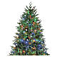 Árvore de Natal Rocheuse 240 cm 776 luzes LED RGB Winter Woodland polietileno s3
