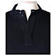 Blue clergy sweater In Primis, 50% merino wool 50% acrylic s4