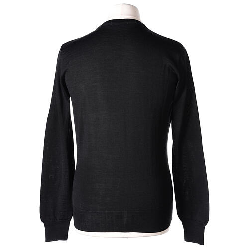 V-neck black sweatshirt In Primis for priests, jersey 5
