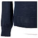 Pull prêtre bleu ras-de-cou jersey simple 50% acrylique 50% laine mérinos In Primis s4