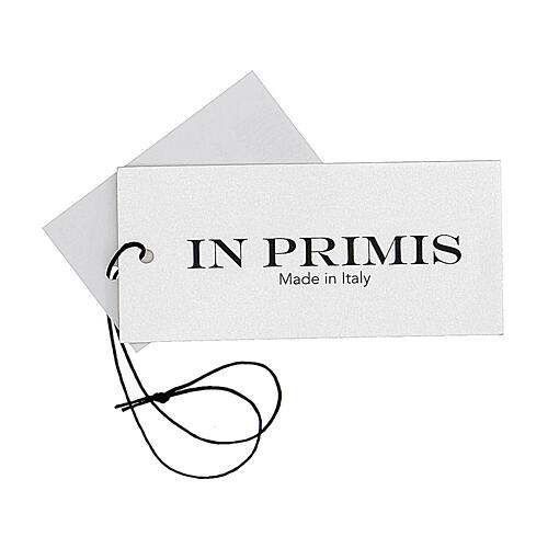 Gilet noir manches longues In Primis poches et boutons GRANDE TAILLE 50% mérinos 50% acrylique 8