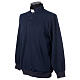 Poloshirt mit Collarkragen, Blau, Langarm, 3 Knöpfe, Marke Cococler s4