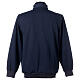 Blue Clergy long-sleeved t-shirt with three buttons Cococler s6