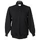 Black Clergy long-sleeved t-shirt with three buttons Cococler s1
