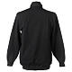 Black Clergy long-sleeved t-shirt with three buttons Cococler s4